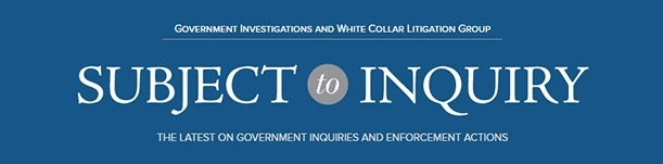 Subject to Inquiry blog icon